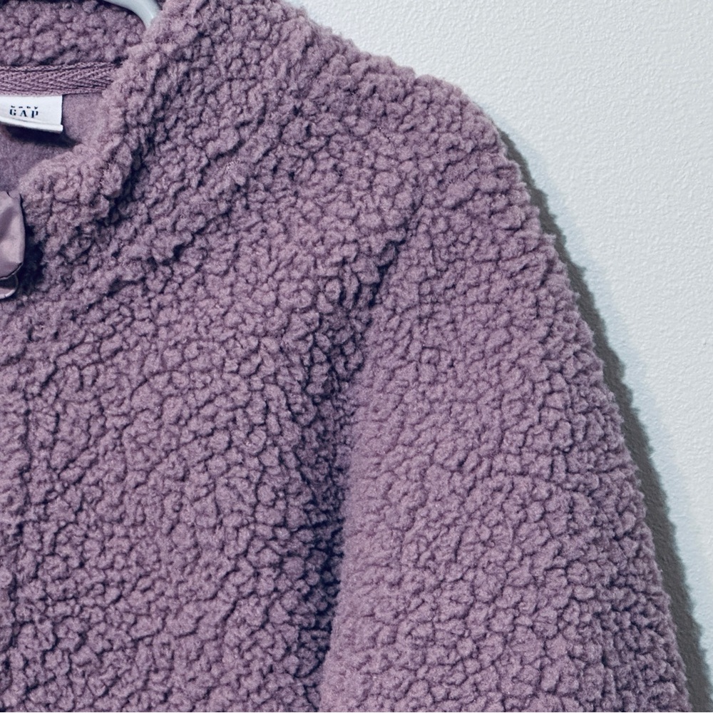 NWOT Gap Quarter Zip Sherpa Sweatshirt - Picture 7 of 7